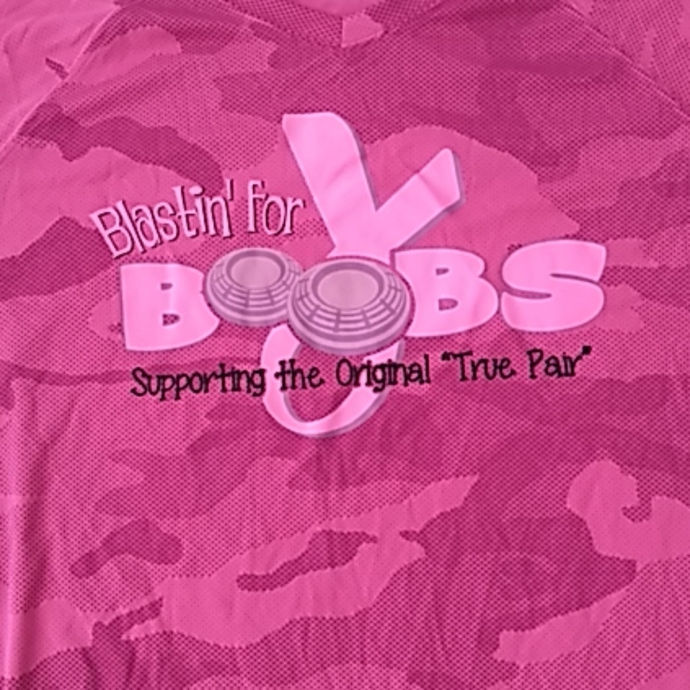 Champion breast cancer awareness pink shirt